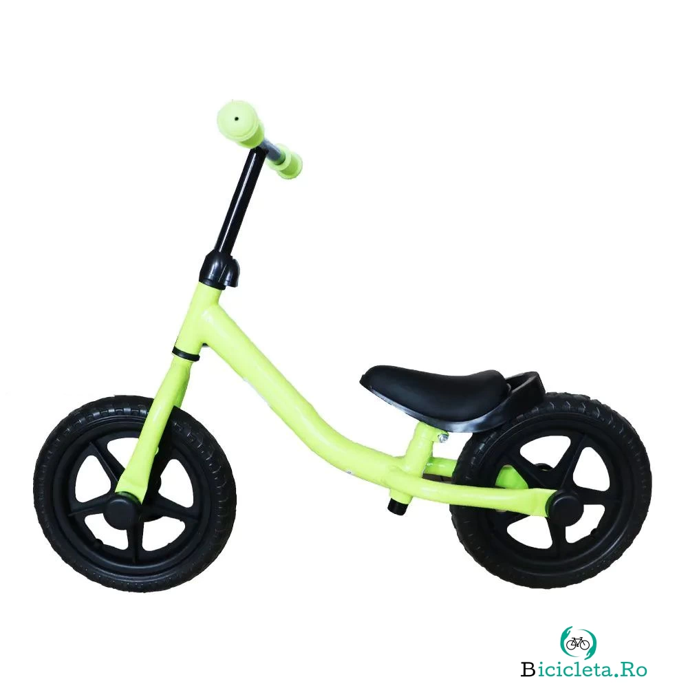 Bicicleta fara pedale unisex 12 inch Ocie Flash Verde