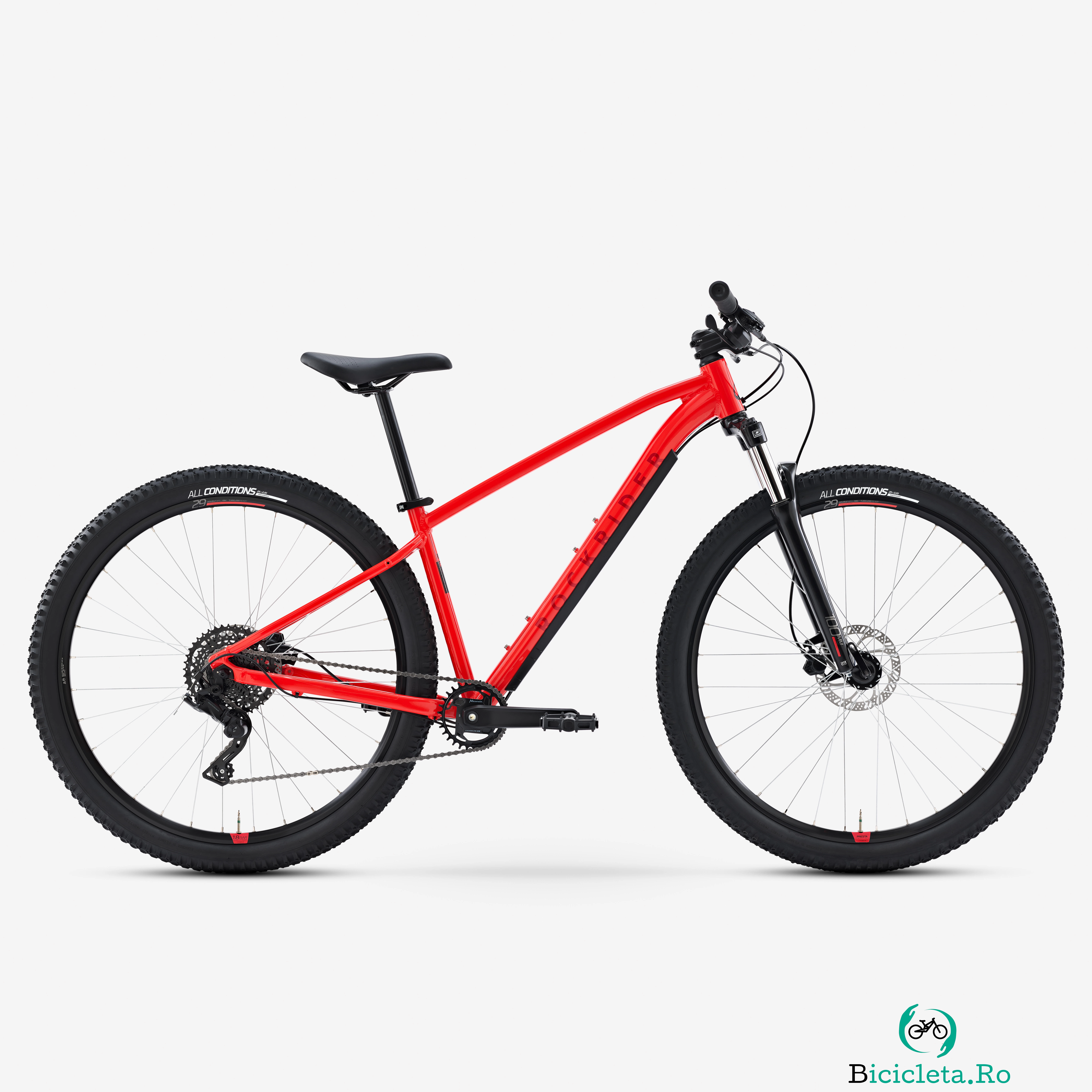 Bicicletă MTB EXPL 500 ROȘU 29"