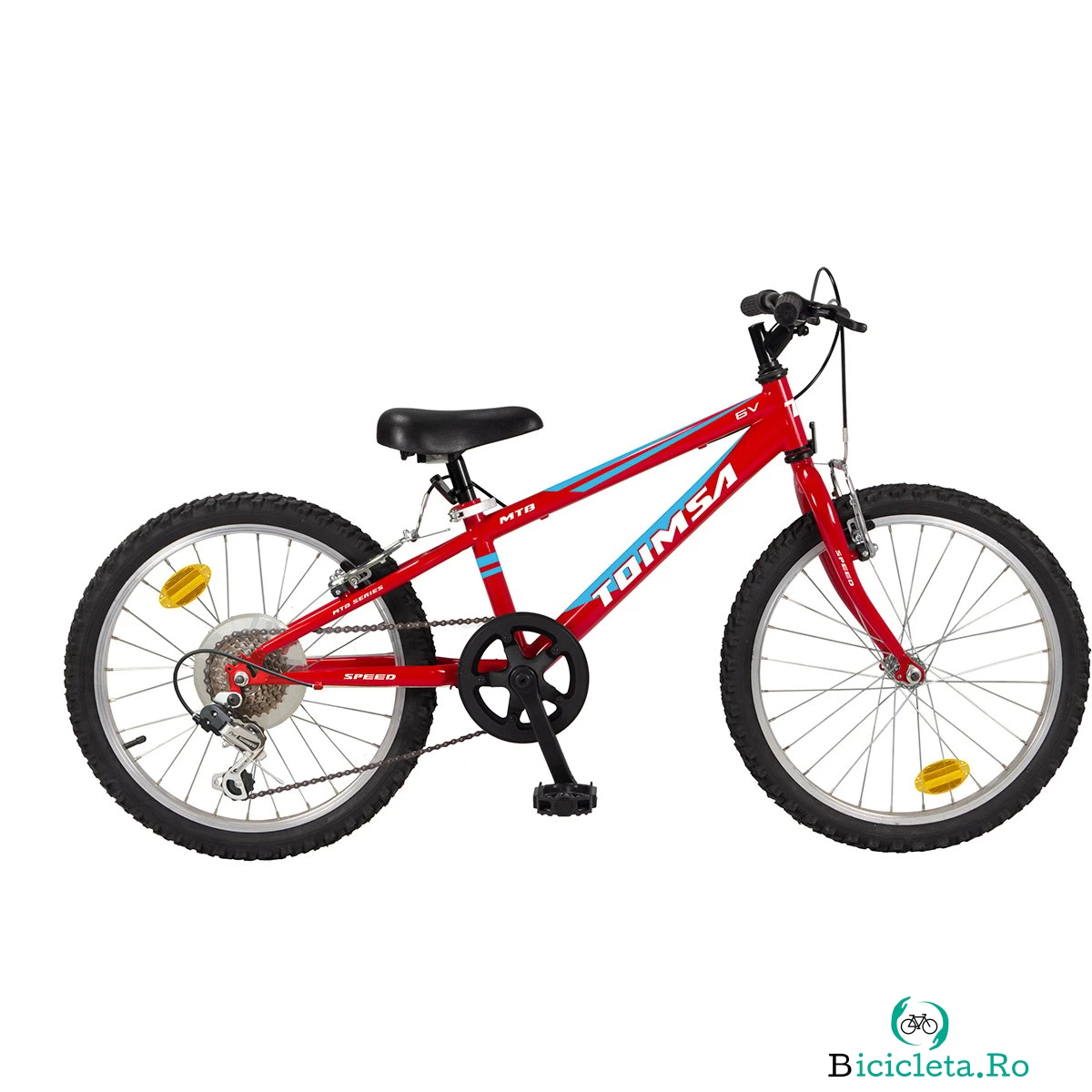 Bicicleta Toimsa, 20 inch, MTB, Red, 6V
