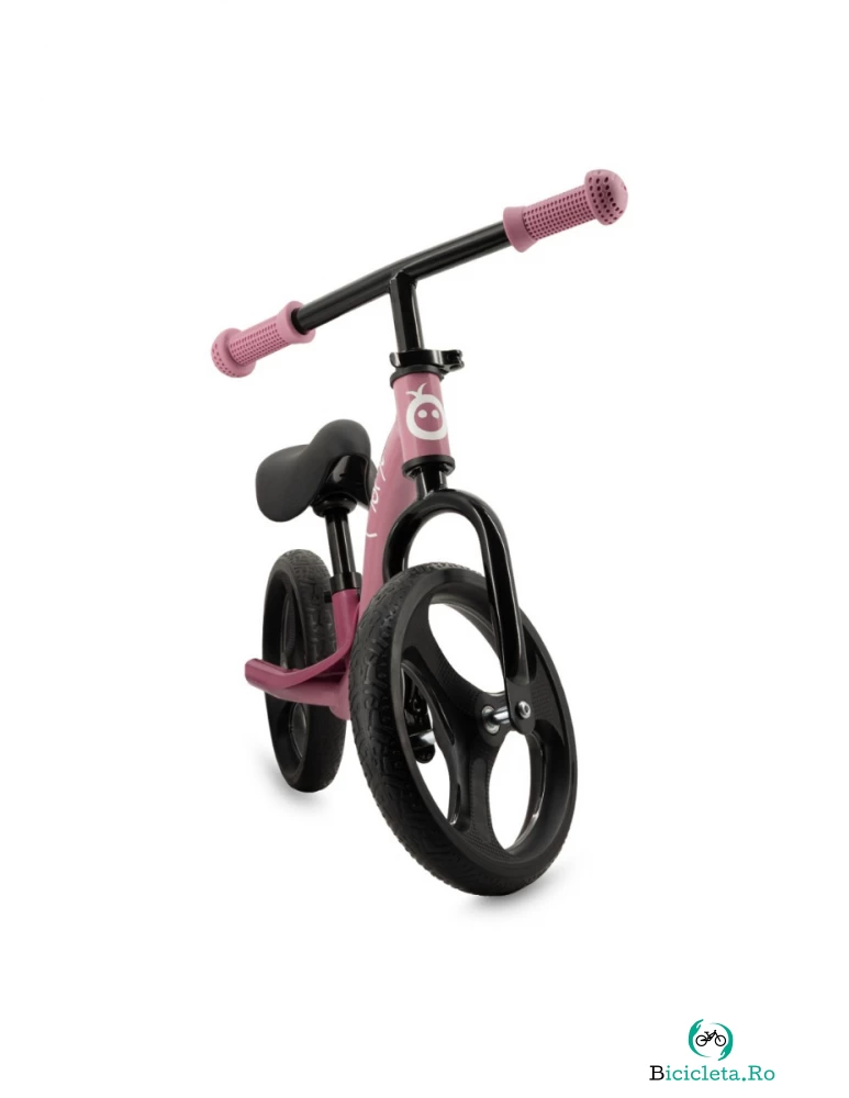 Bicicleta fara pedale cu roti led Momi Isoka pink