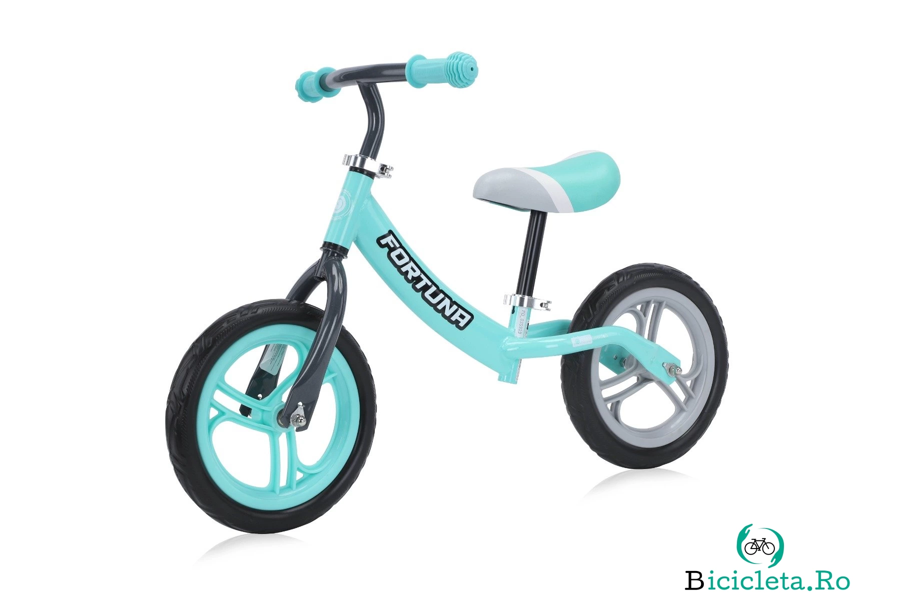Bicicleta de echilibru, 2-5 ani, Lorelli Fortuna Grey Green