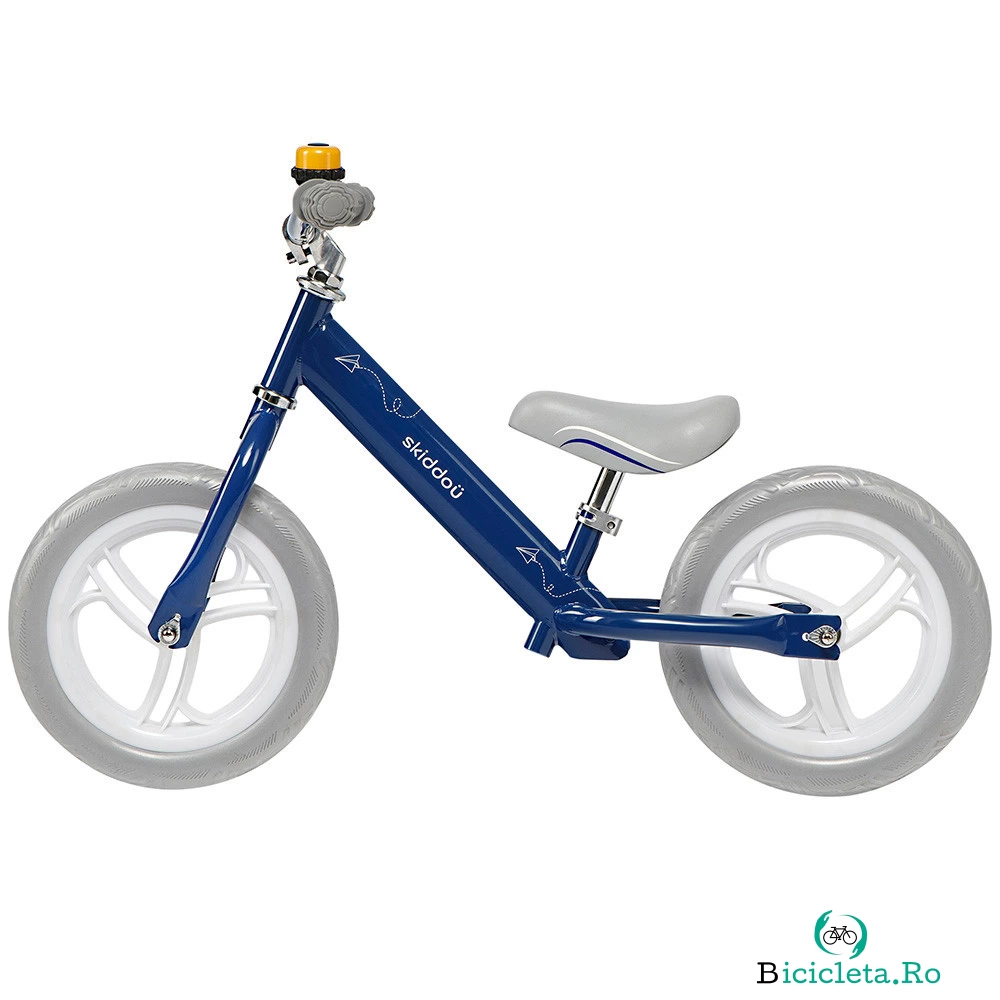 Bicicleta fara pedale Skiddou Nils Denim Bleumarin