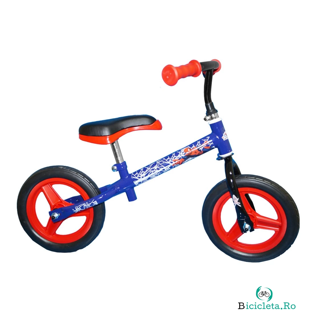 Bicicleta fara pedale Toimsa Spiderman - 10 inch la 249.99 lei ron