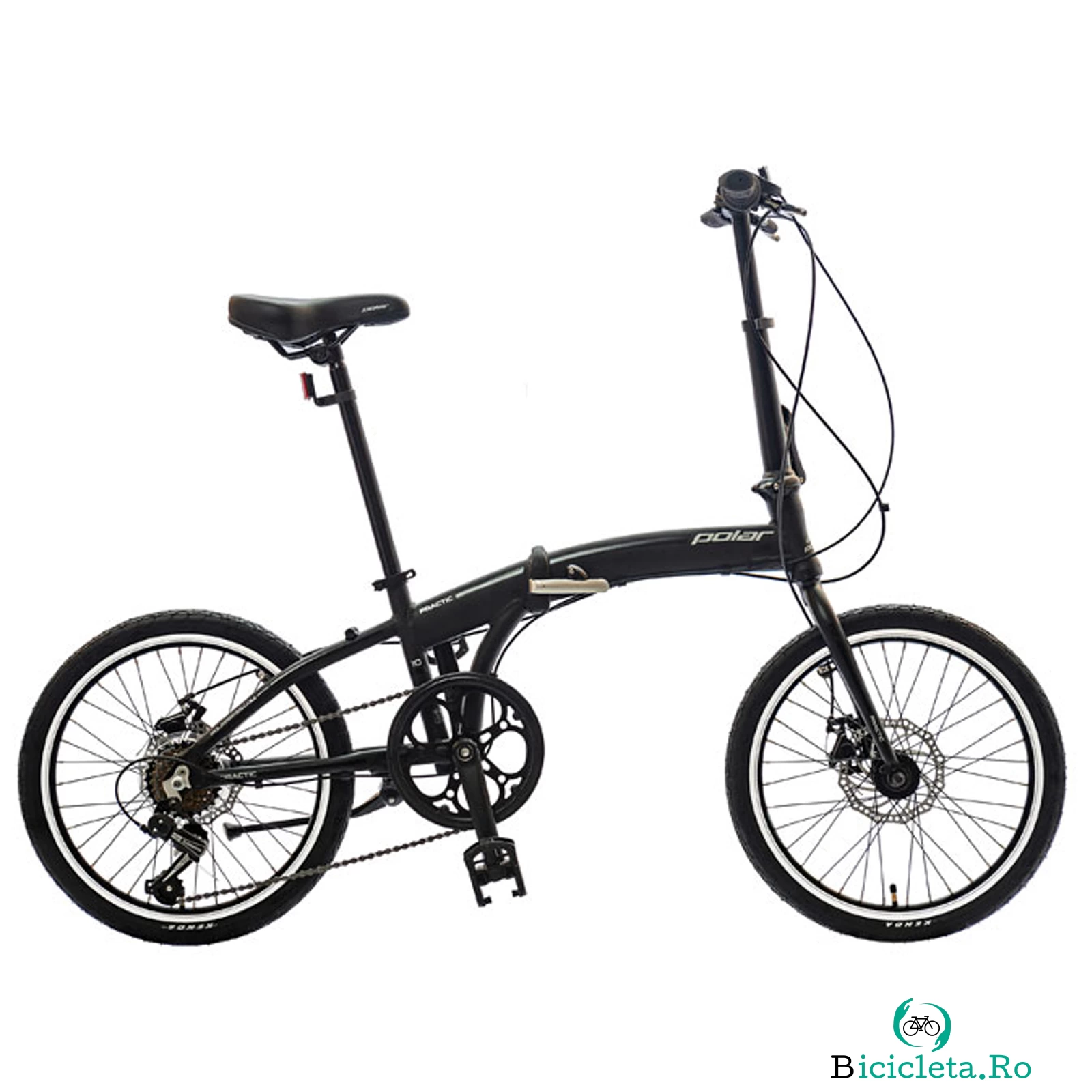 Bicicleta Pliabila Polar Practic 10 - 20 Inch, Negru la 1,290.00 lei ron