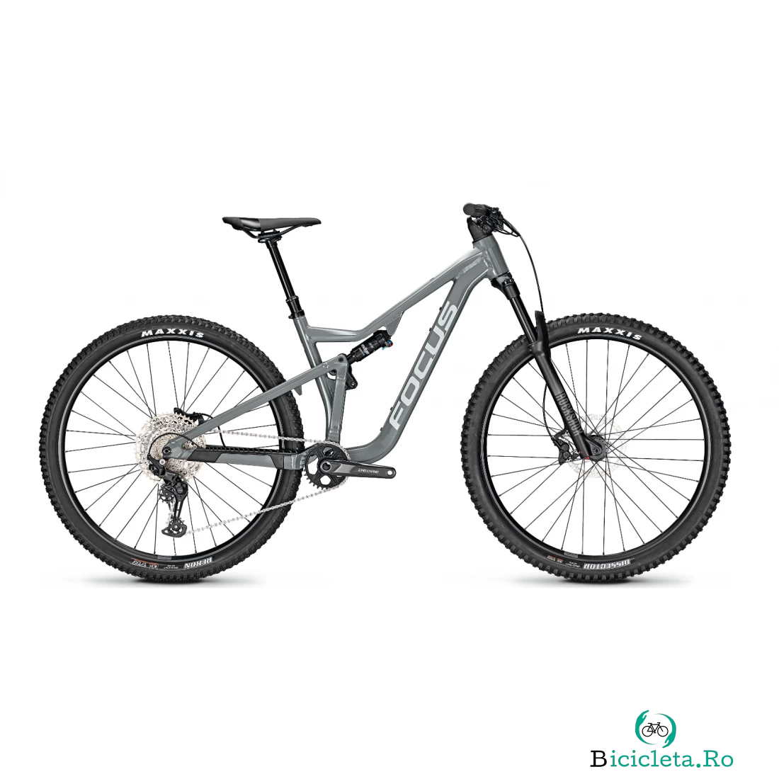 Bicicleta Full Suspension Focus Thron 6.8 29 Grey - L(45cm)