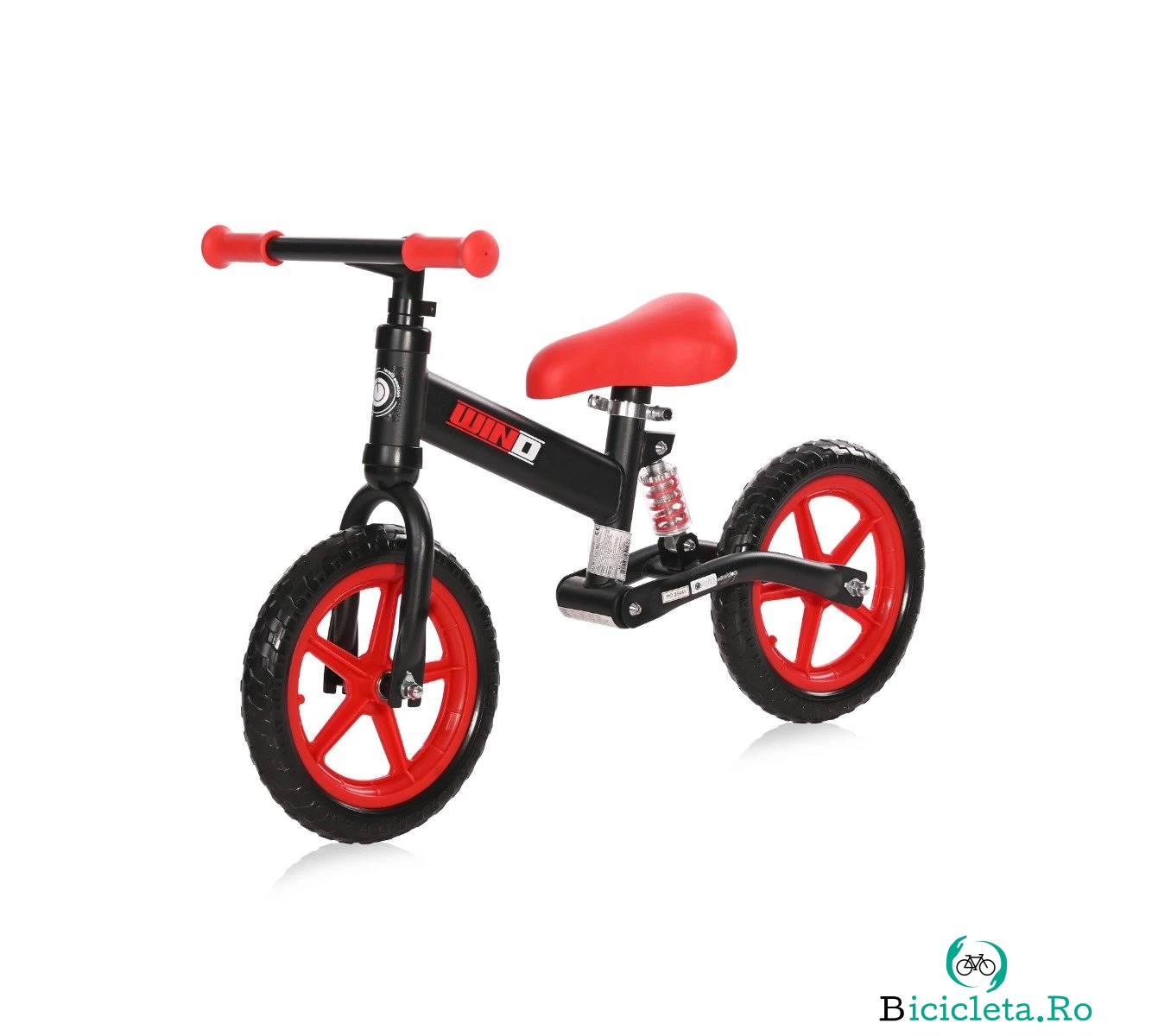Bicicleta de echilibru Lorelli Wind, Black Red